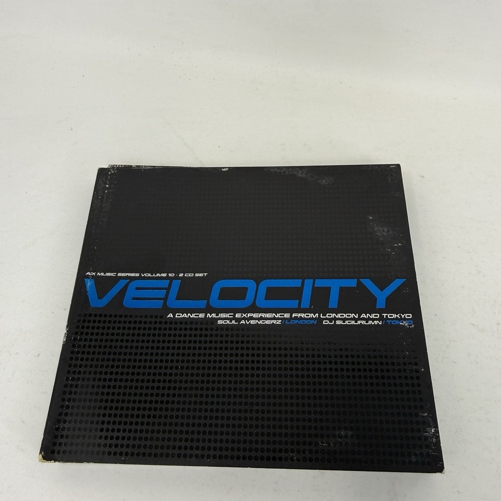 Velocity - Armani Exchange VOL 10‎ - 2 CD Set Trance Dance Music London Tokyo